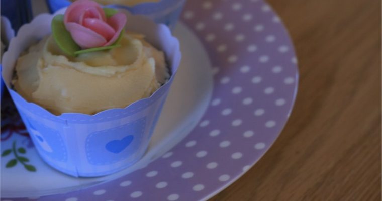 Earl Grey Cupcakes, celebration for the twins :)
