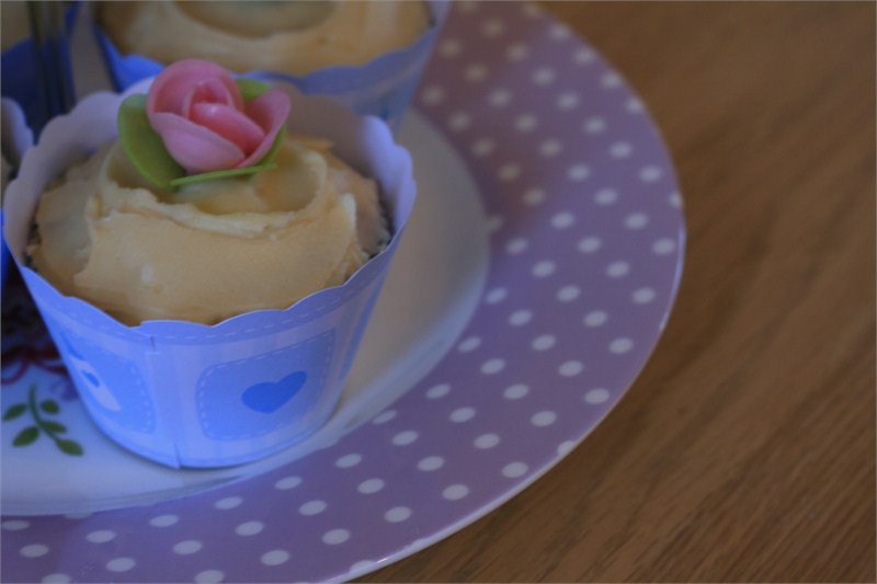 Earl Grey Cupcakes, celebration for the twins :)
